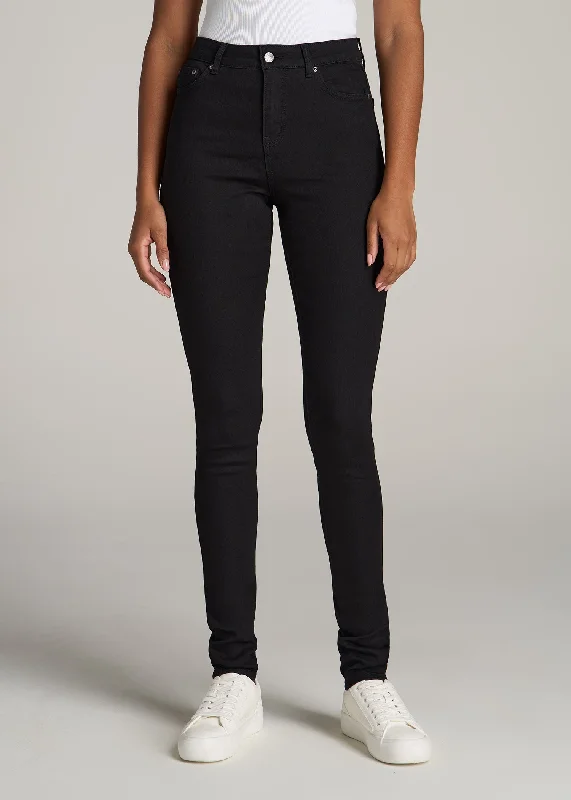 Georgia HIGH RISE SKINNY Tall Women's Jean in Black