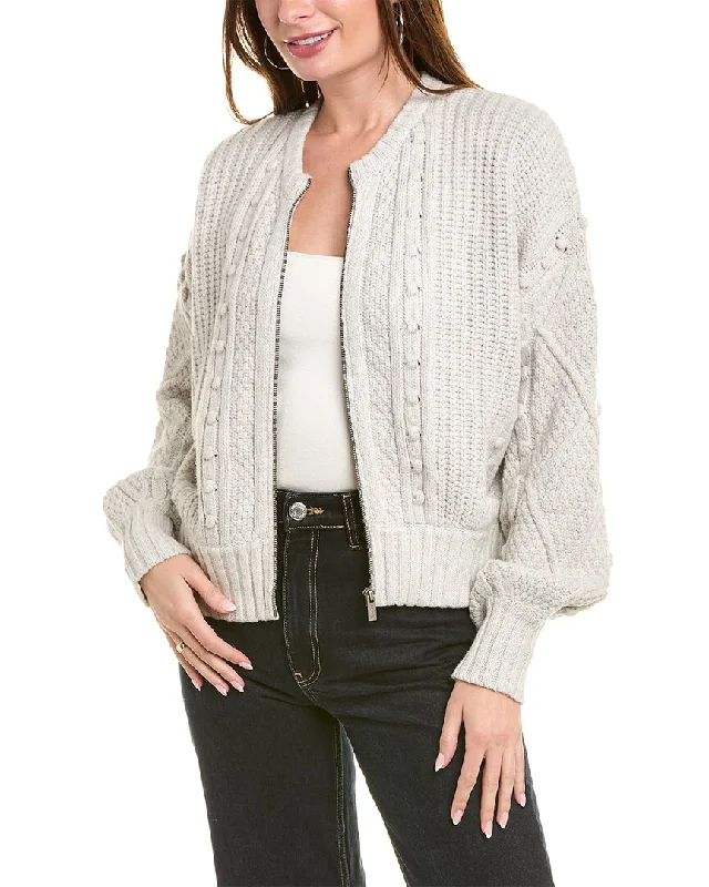 Splendid Katie Bobble Wool-Blend Cardigan