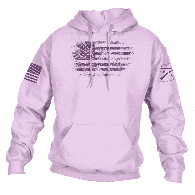 Women's Vintage American Hoodie - Orchid