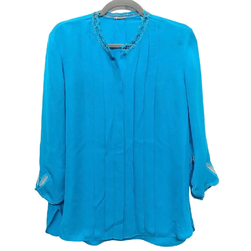 Blouse Long Sleeve By Elie Tahari  Size: M