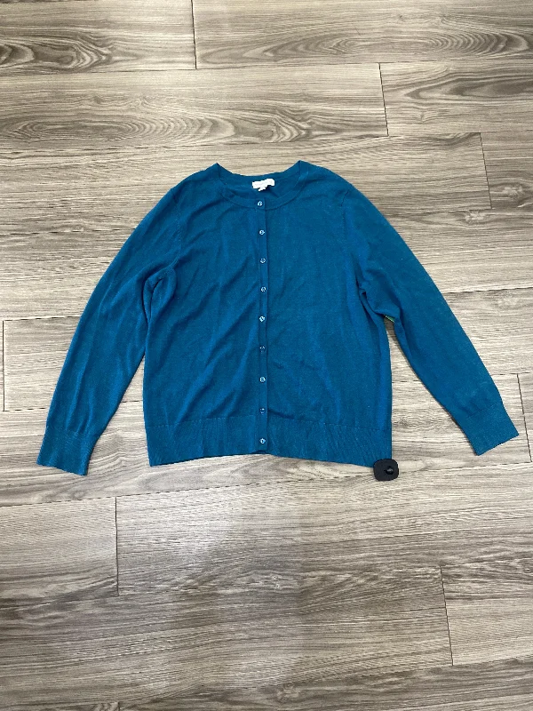 Blue Cardigan Charter Club, Size Xl