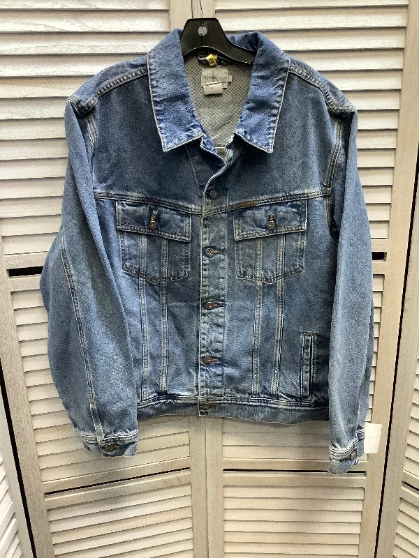 Blue Denim Jacket Denim Calvin Klein, Size L