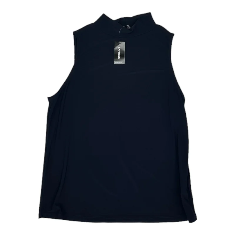 BLUE TOP SLEEVELESS by EXPRESS Size:M