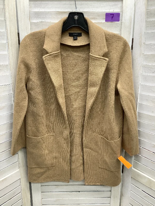 Brown Cardigan J. Crew, Size Xxs