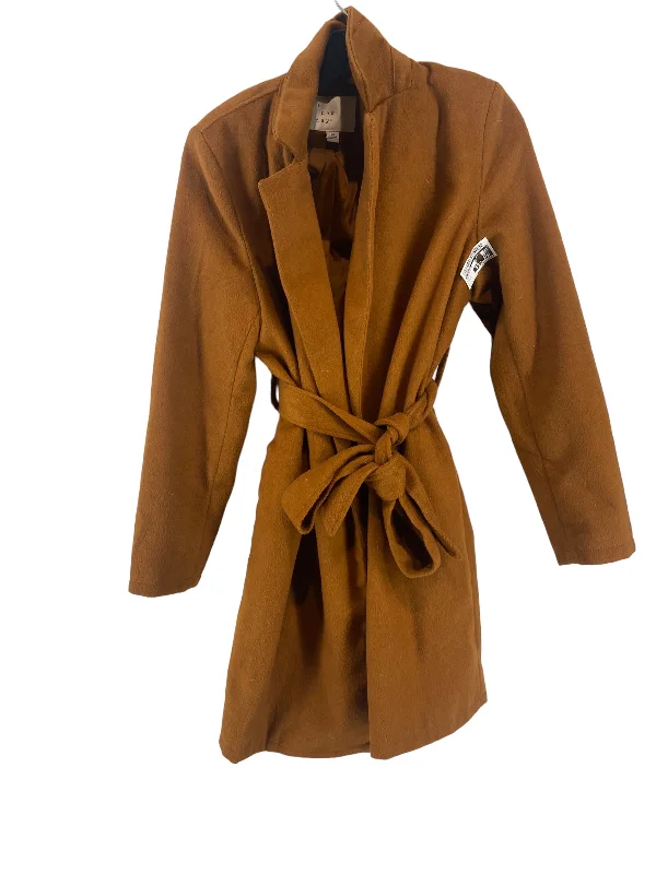 Brown Coat Peacoat A New Day, Size Xs