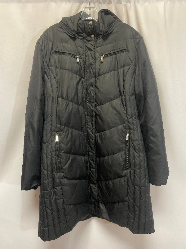 Coat Puffer & Quilted By Michael By Michael Kors In Black, Size: Xl