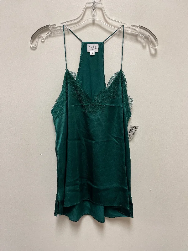 Green Top Sleeveless Clothes Mentor, Size Xs