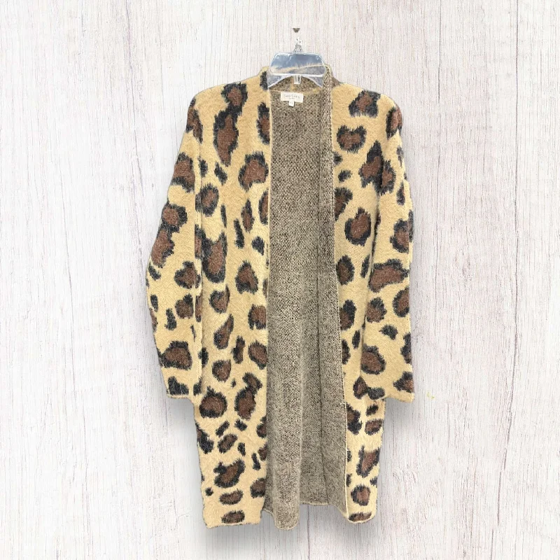 Leopard Print Sweater Clothes Mentor, Size M