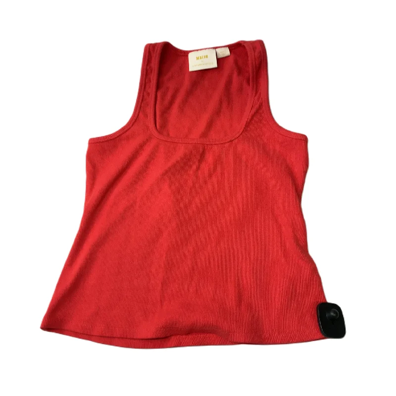 Red  Top Sleeveless By Maeve  Size: S