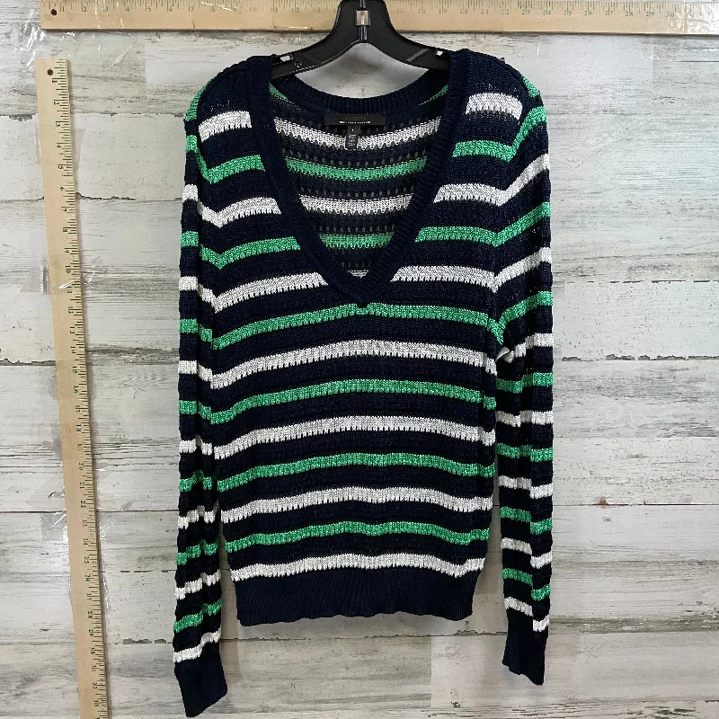 Sweater By White House Black Market In Blue & Green, Size: L