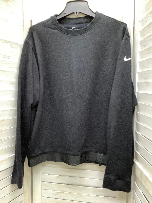 Sweatshirt Crewneck By Nike In Black, Size: Xl