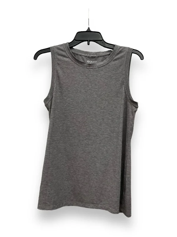 Top Sleeveless By Athleta In Grey, Size: S