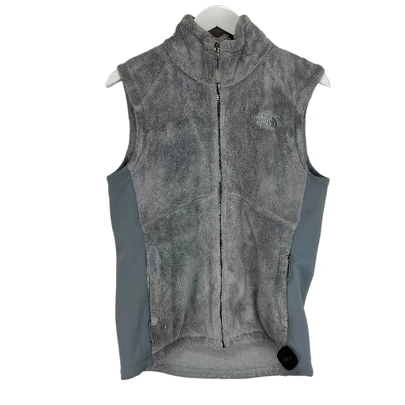 Vest Designer By The North Face In Grey, Size: L