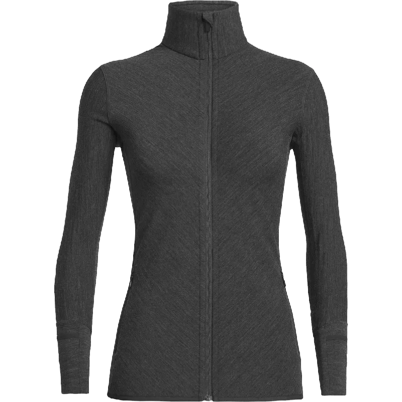 Women's RealFleece Merino Descender Long Sleeve Zip